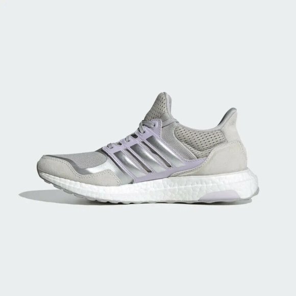 Adidas Women's Grey Silver ULTRABOOST DNA S&L Running SHOES FW8390 - Picture 5 of 6